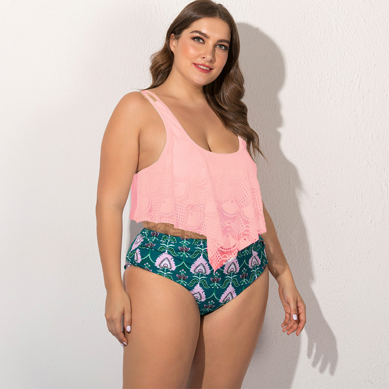 Womens Split Plus Size Bikini Speedoom