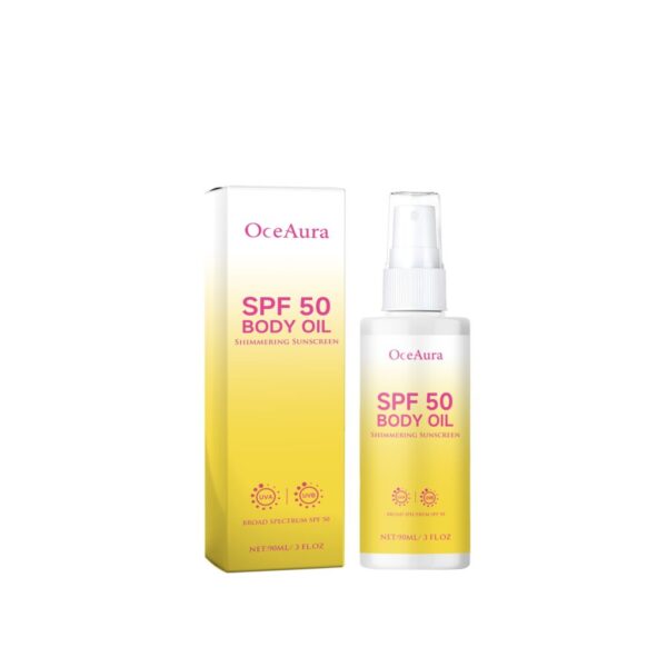 Body Oil Sunscreen